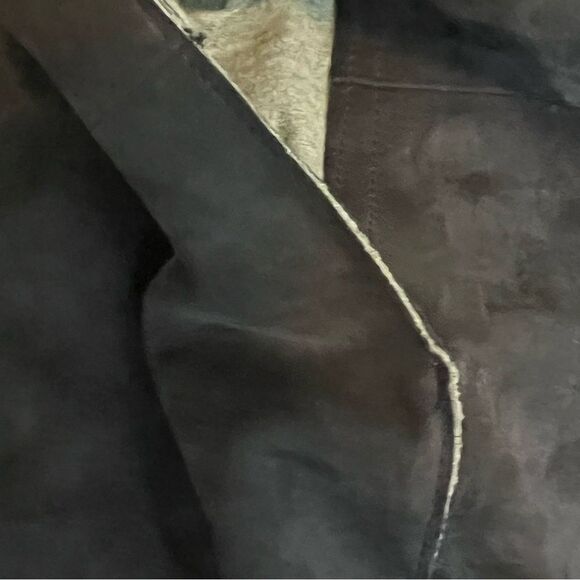 Vince Goat Suede Shift Mini Dress Small - Picture 11 of 15